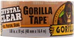 Gorilla Crystal Clear Repair Duct Tape, 1.88” x 18 yd, Clear, (Pack of 1) - Image 9